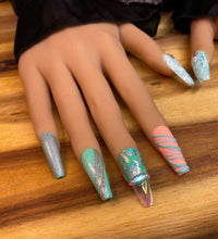 Load image into Gallery viewer, Chemical Press On Nails - Custom Order