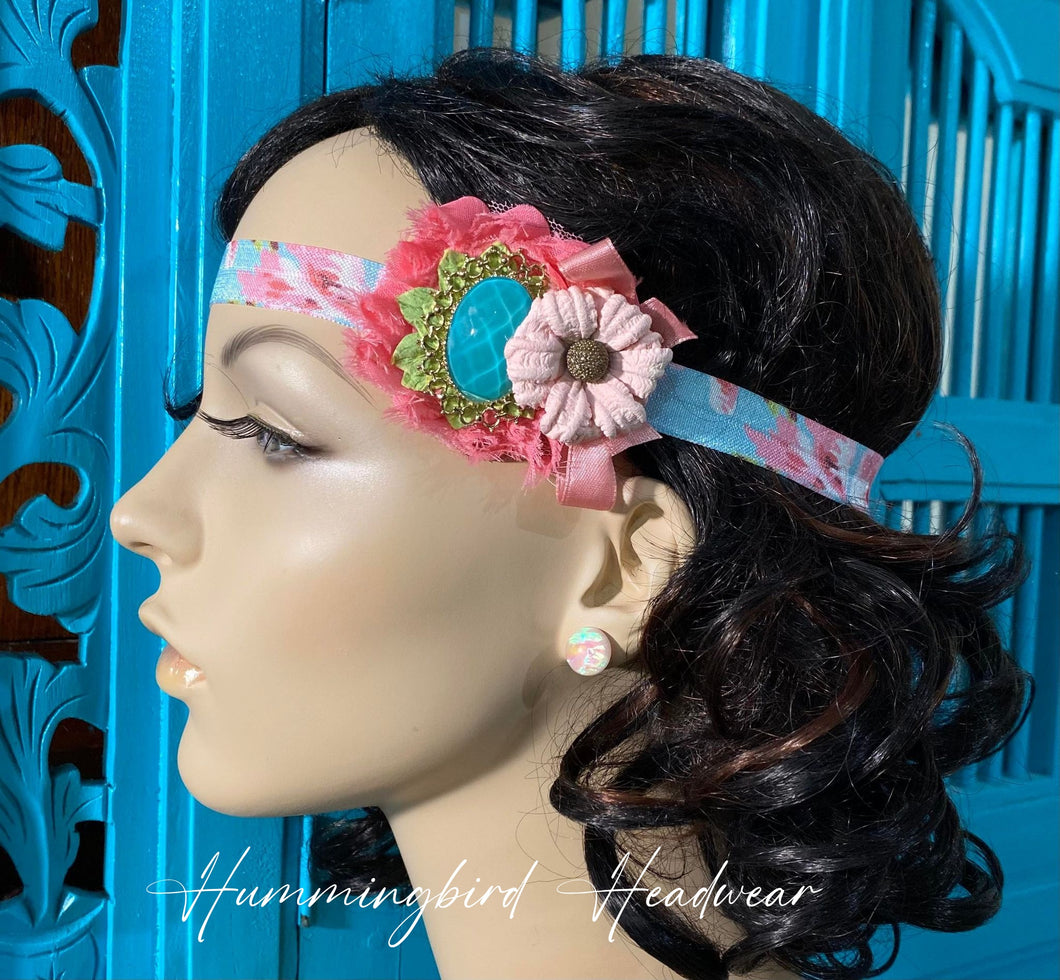 Summer Dream Aqua Headwear