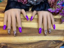 Load image into Gallery viewer, Jacaranda Press On Nails - Custom Order
