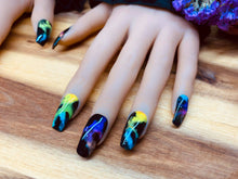 Load image into Gallery viewer, Neon Smoke Press On Nails - Custom Order
